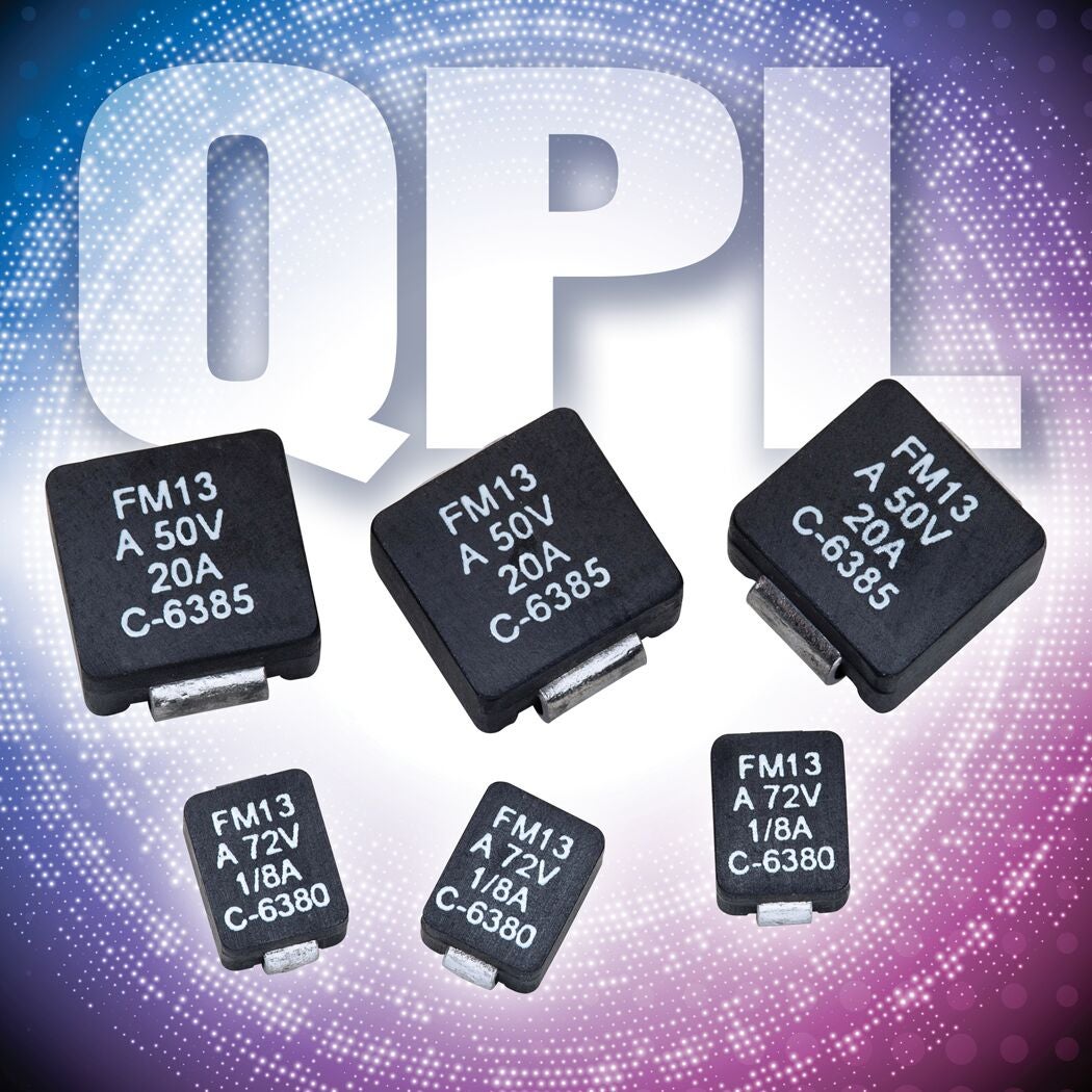 AEM Inc.'s Surface-Mount Solid Body Fuses Attain Qualified Products List (QPL) Status image